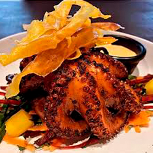Pulpo a la mexicana